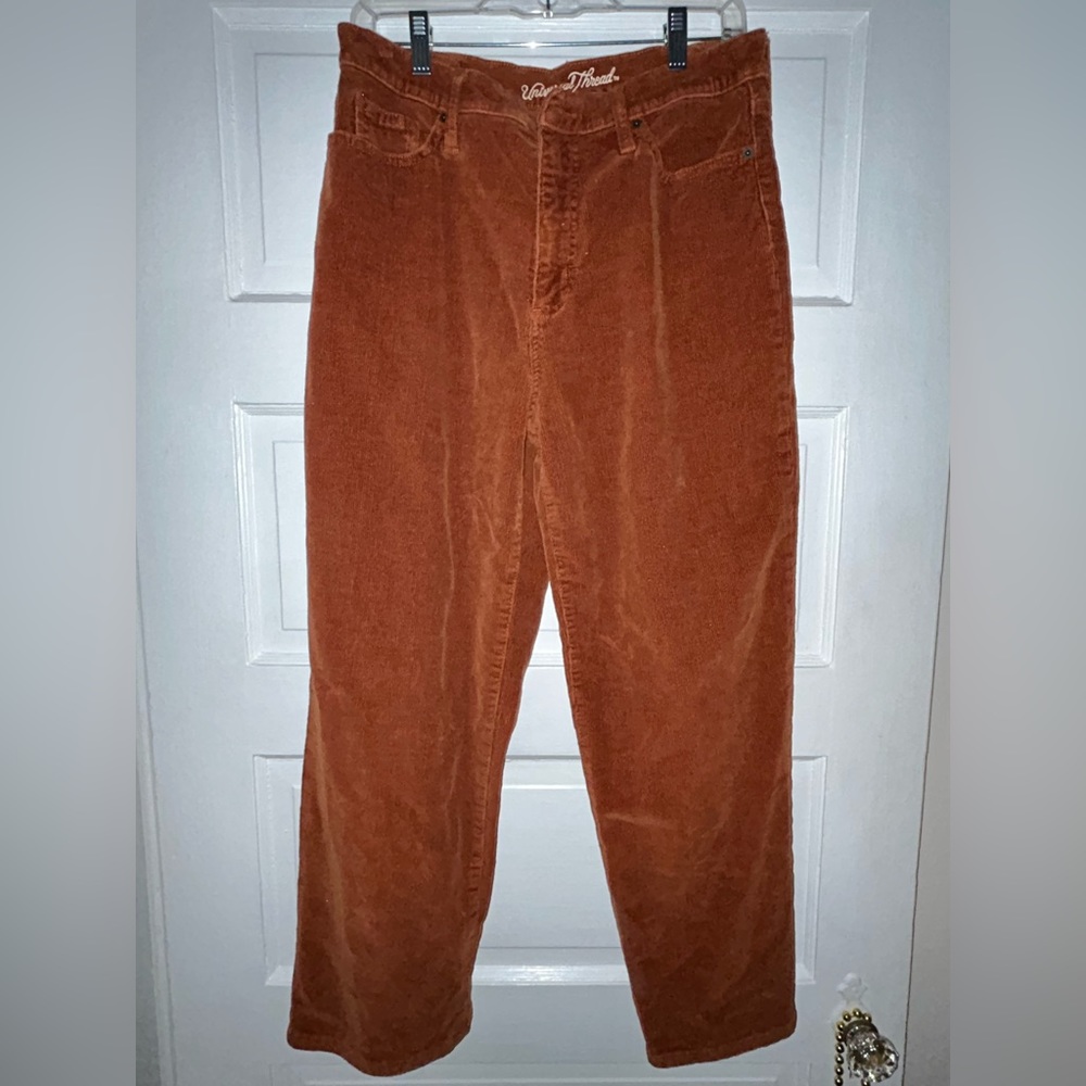 Burnt Orange Corduroy pants